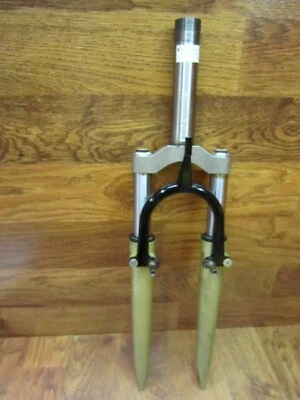 VINTAGE ROCK SHOX 1 1/4" x 5 3/4 THREAD 100x9QR CANTILEVER 26er SUSPENSION FORK  - Image 1 of 4