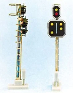 Schneider H0 2202-B LED FFS segnale principale con pre-segnale - kit di montaggio - Foto 1 di 1