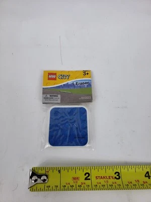Lego City Película Juguete Juego Mini Borrador - Ladrillo Azul Foto 1 de 2