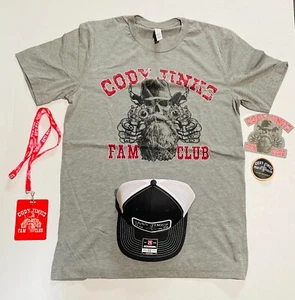 Cody Jinks Fam Club Hat, Adult Shirt Size M and Accessories, all Brand New! - Picture 1 of 4
