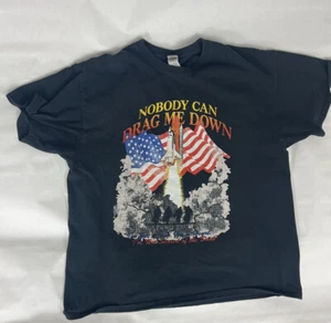 Nobody Can Drag Me Down USA Space Shuttle Program XL T-Shirt - Bild 1 von 3