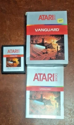 Atari 2600 Vanguard Game Complete In Box CIB Tested and Works - Image 1 of 4