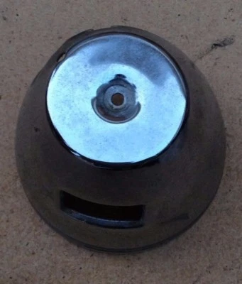 Cubierta Reloj Kawasaki KZ650C1 Speedo Cromo Usado Artículo, 1977-80 P/N 25012-023  Foto 1 de 3