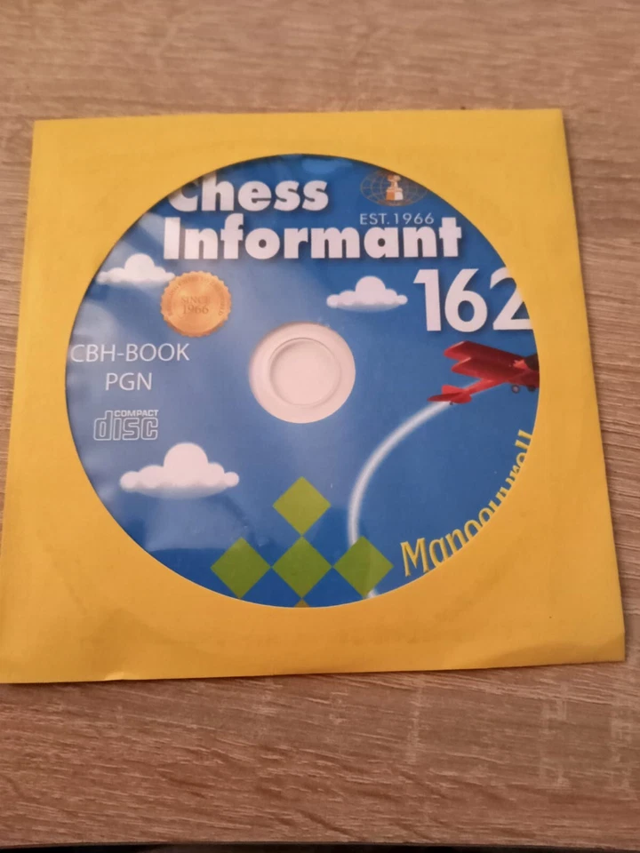 Chess Informant 162 CD CBH/PGN 2024 - Bild 1 von 1