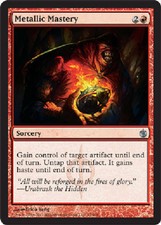METALLIC MASTERY FOIL Mirrodin Besieged MTG Magic the Gathering Cards DJMagic