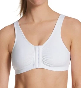 Bestform 5006014 Comfort Cotton Blend Front Close Sports Bra - Picture 1 of 3