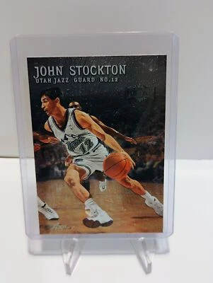 1999-2000 Skybox Metal Basketball #114 John Stockton - Image 1 of 2