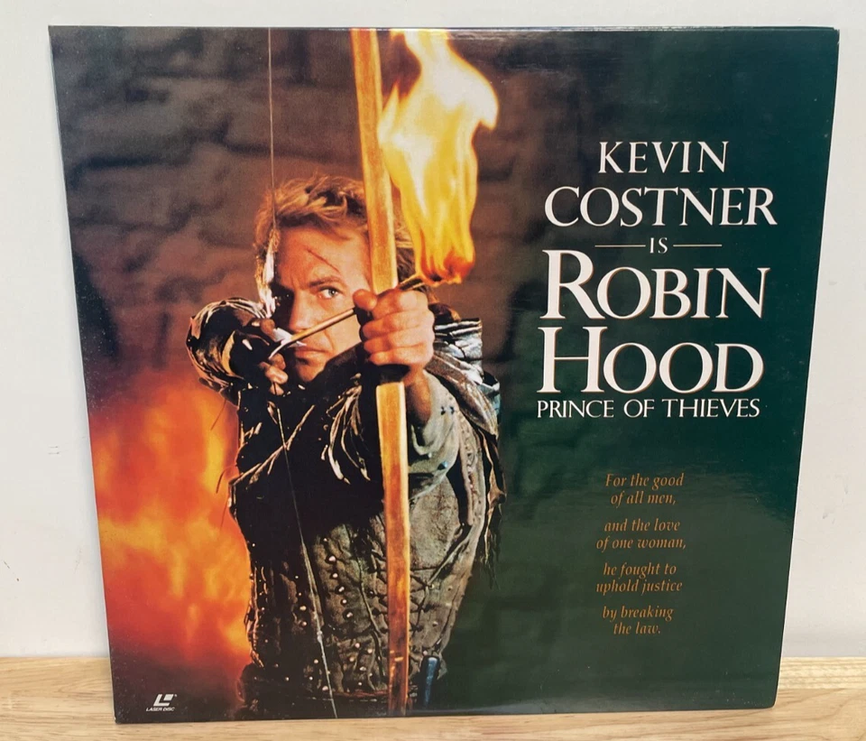 Robin Hood Prince Of Thieves LASERDISC Foto 1 de 1