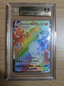 POKEMON | 2020 SWORD AND SHIELD | CHARIZARD Vmax | #74 | BGS 9.5 | MT - Picture 1 of 2
