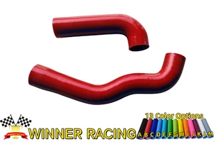 Manguera radiador de silicona se adapta a BMW Z3 E36 2,8 L M52B28 1999-2002 Roadster/cupé rojo - Imagen 1 de 5