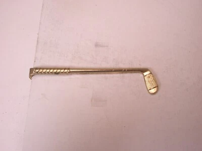 Clip de barra de corbata vintage para conductor de cachorro de golf calle de madera Foto 1 de 4