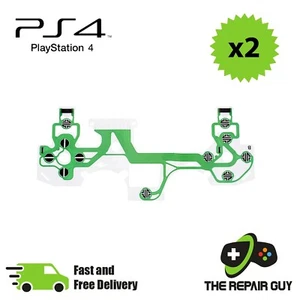 2x PS4 Controller Pellicola Conduttiva Circuito Nastro Cavo Flex per JDM 050 055 - Foto 1 di 1