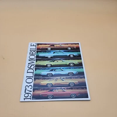 Folleto de ventas Oldsmobile 1973 - Delta 88 Toronado Cutlass Supreme 98 Omega Foto 1 de 2