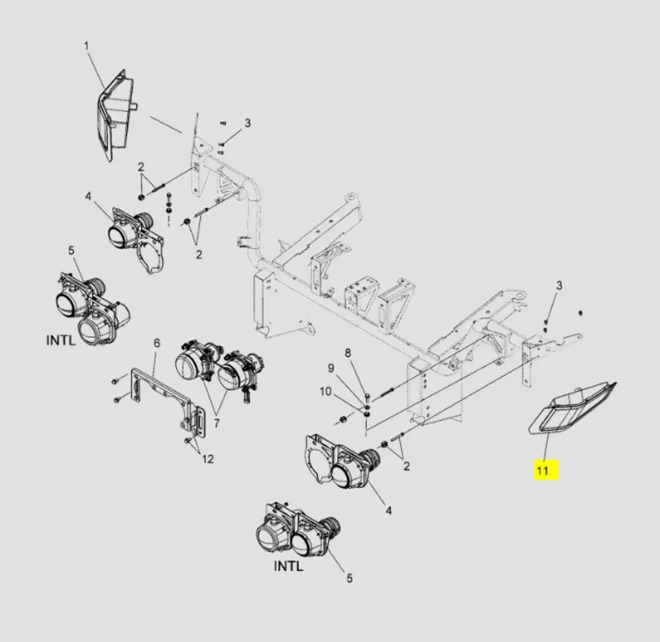 20-23 Polaris Slingshot SIGNAL-TURN FRT LH PC 2416248 - Image 1 of 1