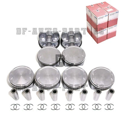 8x Kit Pistones y Anillos STD Φ102 Para Mercedes-Benz W204 W211 CL63 ML63 M156 6.3L Foto 1 de 4