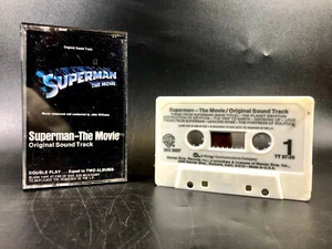 Superman The Movie Original Soundtrack 1978 Vintage Cassette Comics Warner Bros - Picture 1 of 7