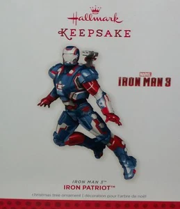 Adorno Hallmark Navidad Marvel Iron Man 3 Patriot Don Cheadle James Rhodey Rhodes - Imagen 1 de 1