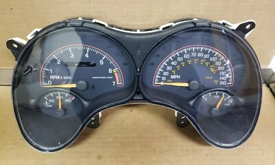 2002 Pontiac Grand AM GT 3.4l Speedometer Cluster Assembly 112k  - Image 1 of 4