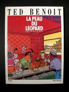 Ted Benoit La peau du léopard Artbook Ed. A. Michel/GGEF EO 1985 TBE - Picture 1 of 6