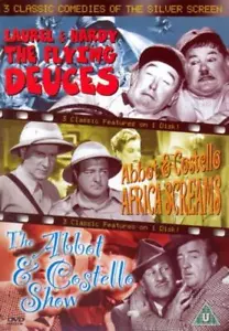 3 Classic Comedies The Flying Deuces / Africa Screams / Abbot And Costello Show - Foto 1 di 7
