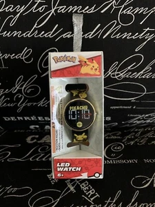 Pokémon LED Watch - Pikachu Brand New - Picture 1 of 2