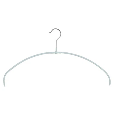 BM473= MAWA Economic 40/PT Kleiderbügel weiß gummiert drehbar Blusen Bügel