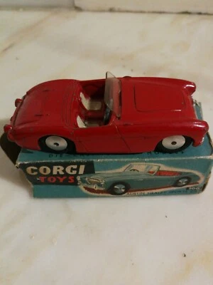 Corgi  300 Austin Healey sports car  red  near mint boxed  - Image 1 of 4