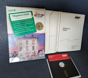 Moptown Hotel Apple IIe The Learning Company Box & Manual & Floppy Disk - Picture 1 of 15