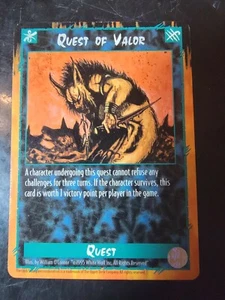 Quest of Valor - Rage CCG 1995 Upper Deck - Picture 1 of 1