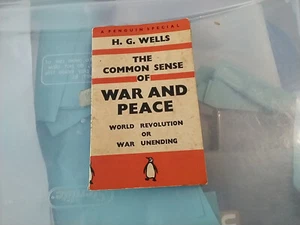 the common sense of war and peace by H.G. Wells Paperback 1940 dad3 - Picture 1 of 9
