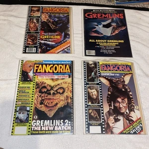 FANGORIA Magazin GREMLINS 1 & 2 Thema. Ausgaben #37, #38 und #93. Souvenir Mag - Bild 1 von 12