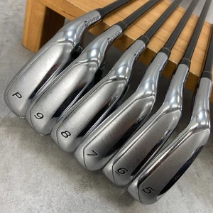 TaylorMade R9 SUPERMAX Iron Set 5I-9I.Pw 6 Peace Shaft Motore SUPERMAX 55 Flex R - Picture 1 of 10