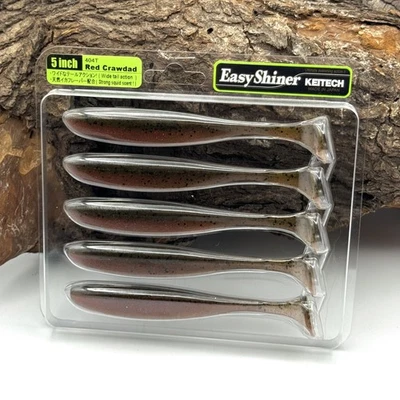 Keitech 5 - Easy Shiner Red Crawdad 12,5cm 11g 5" Gummifisch Gummiköder DA SALE - Bild 1 von 2