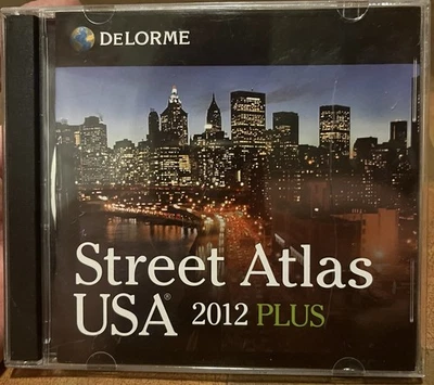 Delorme Street Atlas USA 2012 Plus Double Disc DVD 2 DVD ROM SET - Image 1 of 2