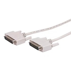 High Quality DB25 25 Pin Male To Male Serial Port Printer Cable M/M RS232 1.5M - Picture 1 of 1