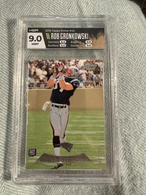 2010 Topps Prime - Rob Gronkowski #42 /999 (RC) - Image 1 of 2