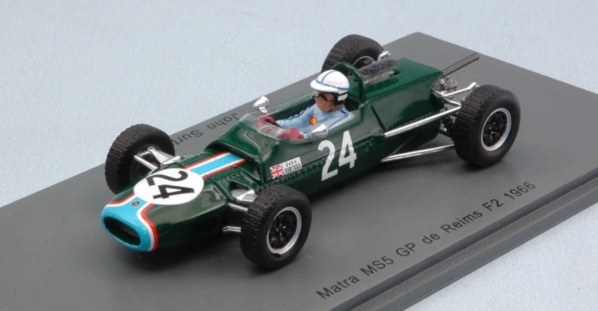 Matra Ms5 J.Surtees 1966 #24 Grand Prix De Reims F2 1:43 Modelo S5410 Modelo Spark Foto 1 de 1