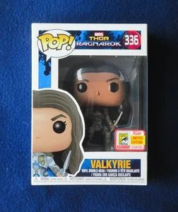 NEW Funko Pop Marvel  Valkyrie #336  - Official 2018 SDCC Summer Con (NM+ Box) - Picture 1 of 7