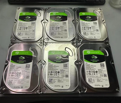 6x Seagate ST1000DM010 1TB 3.5" SATA III  HDD – Tested, Good SMART, Low Hours - Image 1 of 4