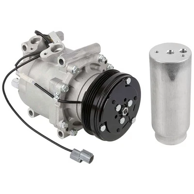 For Honda Civic & Del Sol AC Compressor w/ A/C Drier TCP - Image 1 of 3