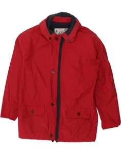 MARINA YACHTING Mens Windbreaker Jacket IT 50 Large Red CD64 - Picture 1 of 3