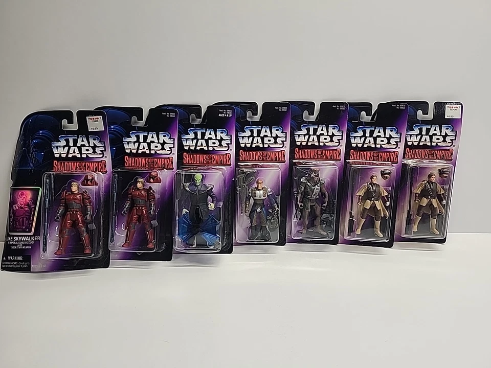 星球大战帝国阴影全套带变体 7 张卡全新带包装 — 第 1/4 张图片