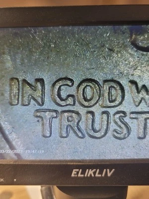 1994-D Error Quarter Major Machine Doubleing or DDO Double Die Obverse  - Image 1 of 4