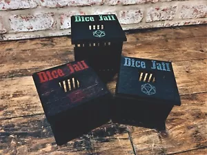 DND Personalised Dice Jail | Hand Made Dungeons and Dragons Accessory D&D DND - Picture 1 of 3