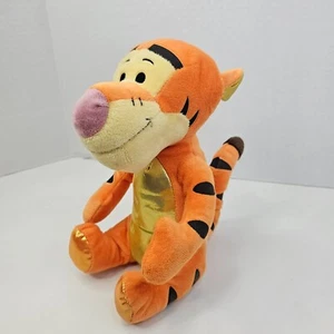 Ty Disney Sparkle Tigger Plus Orange Stuffed Animal Toy 2013 - Picture 1 of 11
