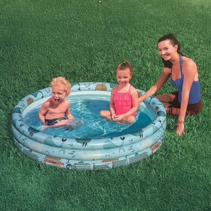 Family Inflatable Swimming Paddling Pool For Kids Summer Hot Easy Set-Up Family - Picture 1 of 4