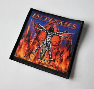 IN FLAMES - Clayman- Patch / At The Gates Soilwork Dark Tranquillity - Picture 1 of 2