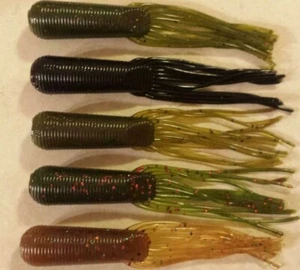 Engulf Baits  4" NEDZILLA   * Solid Plastic with skirted tail *  Ned Rig Bait - Picture 1 of 9