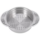 Stainless Steel Food Can Strainer Sieve Tuna Press Lid Oil Drainer Remover,9172