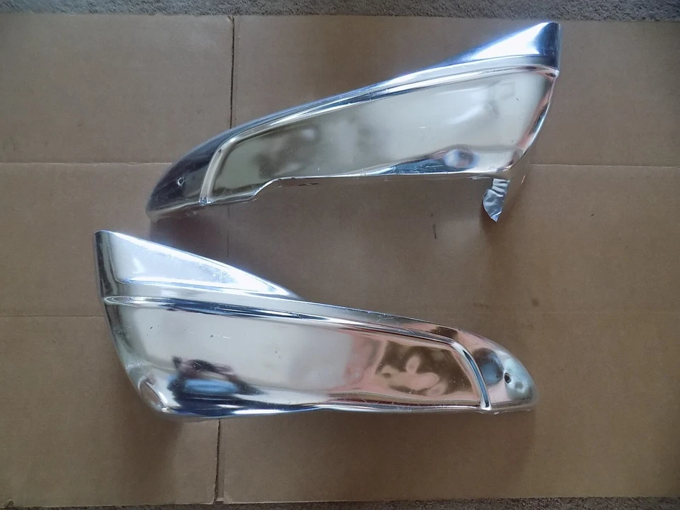 1961 CHRYSLER WINDSOR 4 ДВЕРИ СЕДАН ПЕРЕДНИЙ ДИВАН СИДЕНЬЕ БОКОВАЯ ОТДЕЛКА ФАРТУКИ ЮБКИ L&R - Изображение 1 из 4